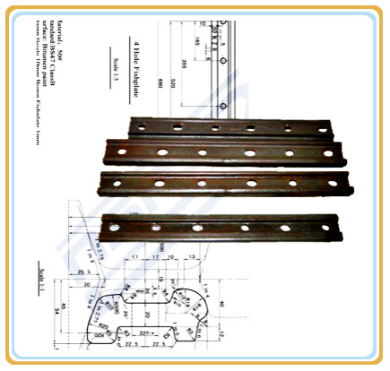 Rail Track Components- Steel Rail, Rail joint, Fish Bolt, Railroad